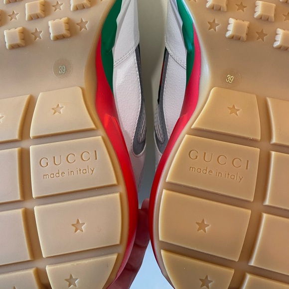 Gucci Rhyton Web Sneakers - Picture 12 of 15